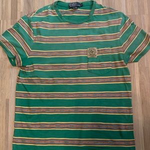POLO Aztec Striped Pocket T-Shirt